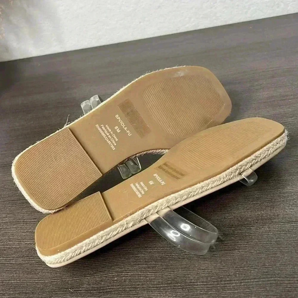 BP Viola Clear Strap Around Slide in Sandals size 4 - Picture 7 of 7